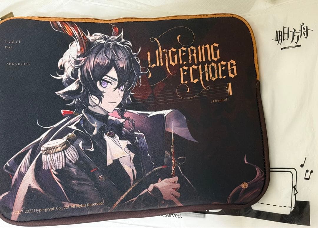 アークナイツ タブレットケース 塵影に交わる残響 エーベンホルツ