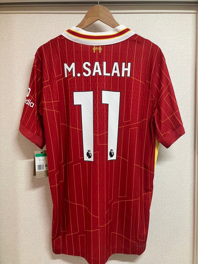 モハメド・サラー選手　リバプール2024-2025オーセンティックユニフォーム
