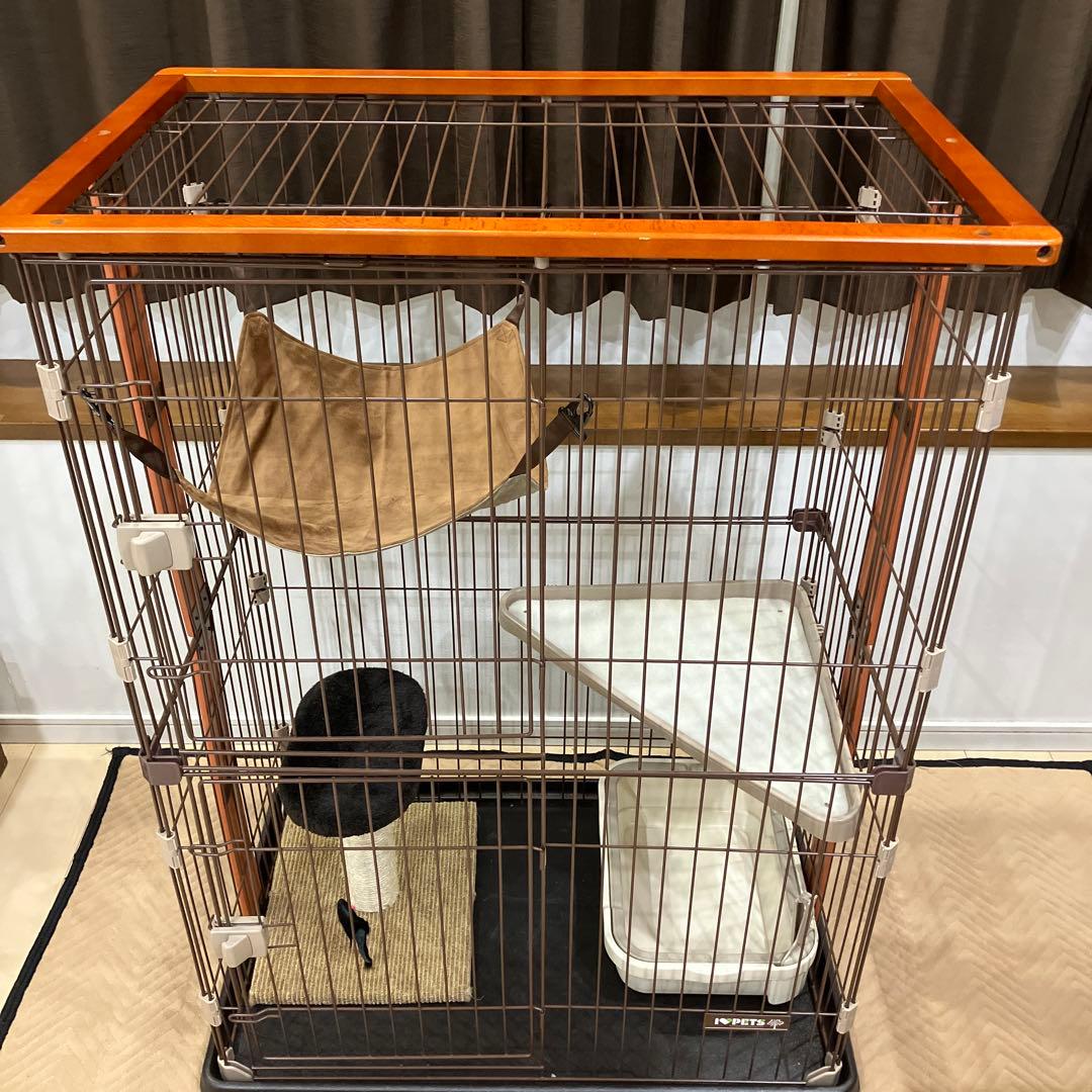 アリス　キャットケージ 中型 ハンモック付き