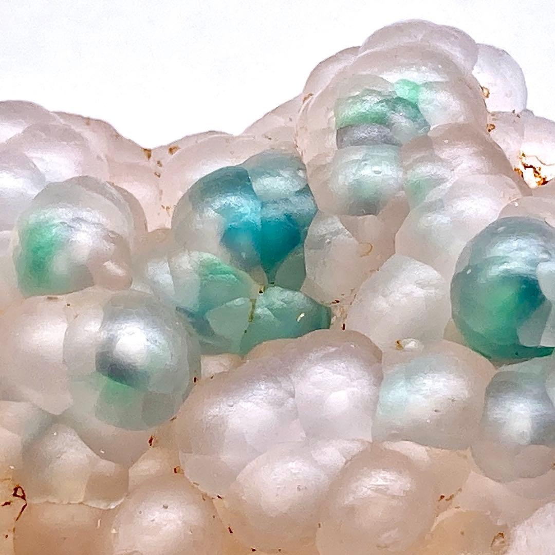 ぴ*ぴ様 『2022年発見』 クリソコラインカルセドニー　原石　鉱物標本　天然石