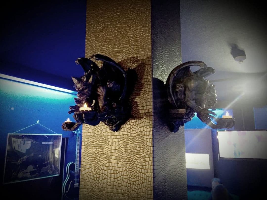 ゆうガーゴイル壁掛けキャンドルホルダー4体Set