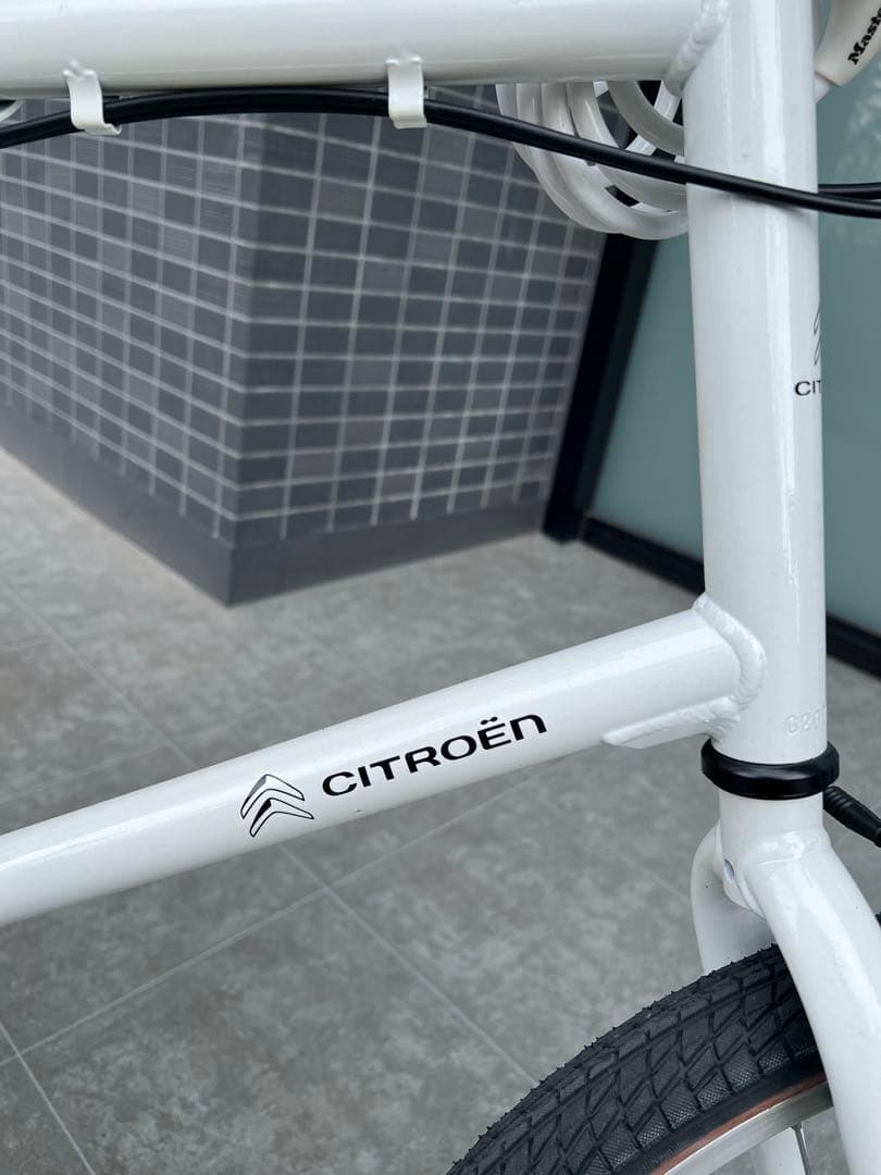 CITROËN 折りたたみ自転車 ホワイト