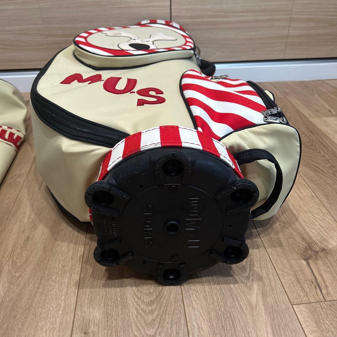 MU SPORTS　ゴルフバッグ　キャディバッグ　MUスポーツ　MUSPORTS