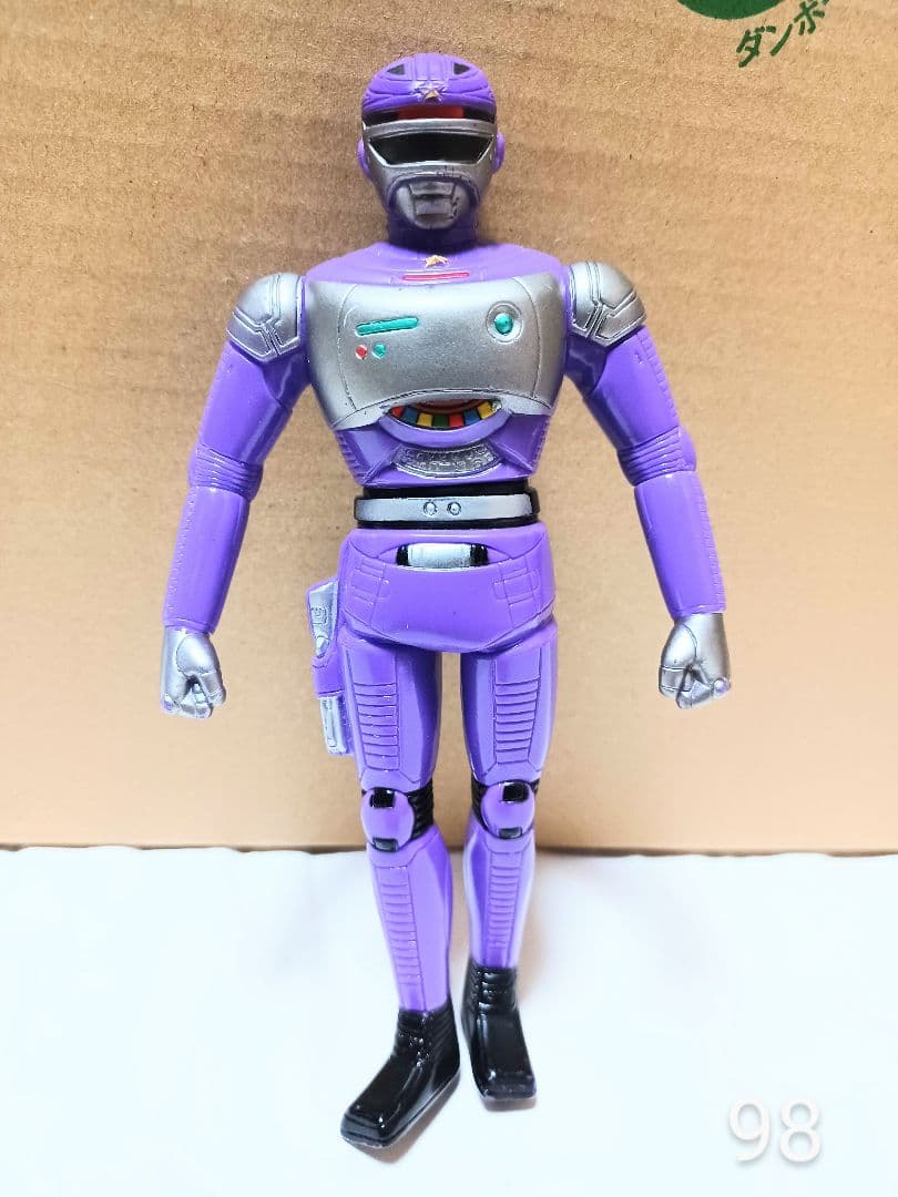 特捜ロボ　ジャンパーソン　約16cm　初期　ソフビ　フィギュア　キングザウルス