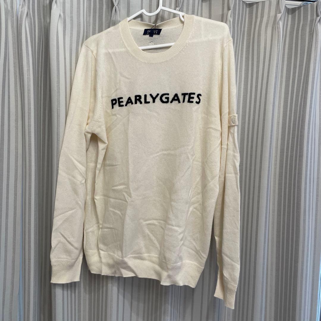 半額以下‼️ PEARLY GATES アイボリー セーター カシミヤ100%