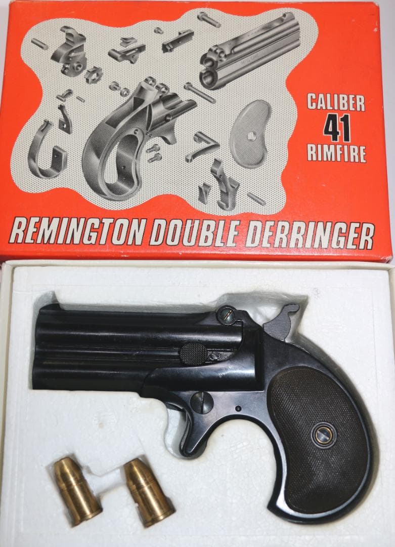 超希少CMC製　ABS樹脂モデルガン レミントン・ダブル・デリンジャー　 合法品