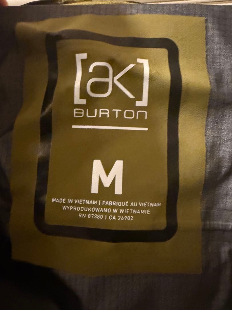 Burton [ak] HOVER GORE-TEX PRO ジャケット M