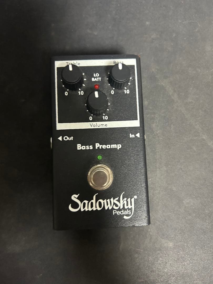Sadowsky Bass Preamp SBP2 箱あり