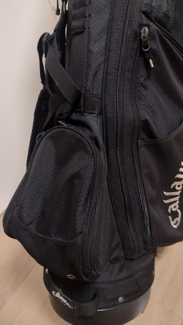 5-56　　　Callaway ゴルフバッグ 黒 スタンド付き