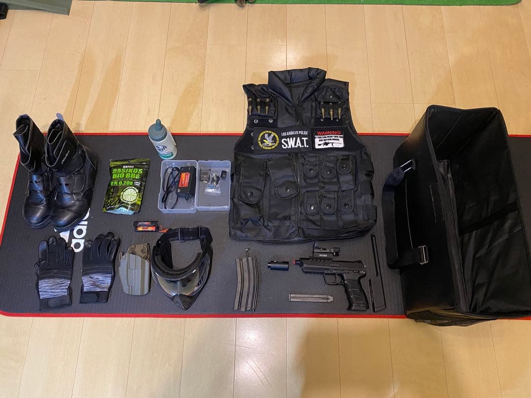 電動ガン サバゲーセット hk45 SWAT