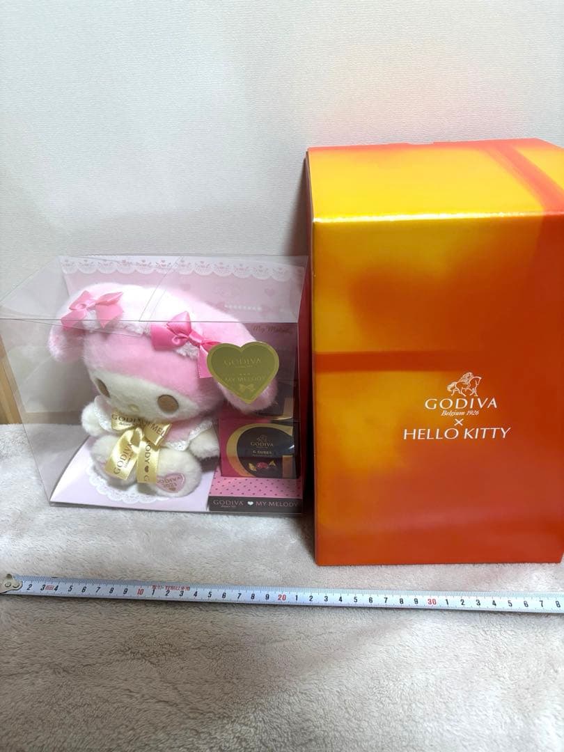 【未使用】サンリオマイメロディ ✖︎GODIVA コラボ ぬいぐるみ 2021