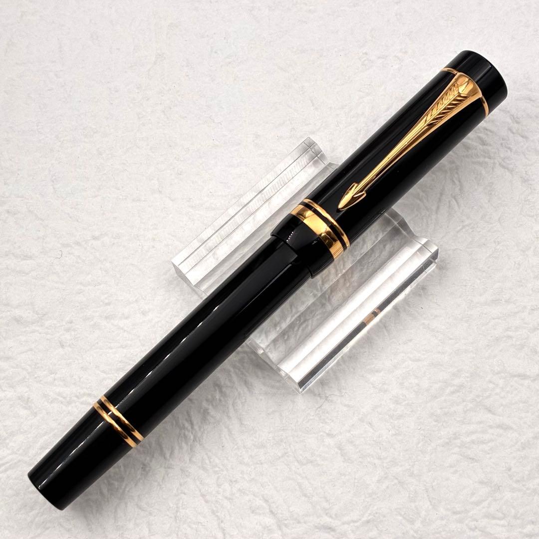 希少 万年筆博士 PARKER デュオフォールド セーラーペン先 14K B