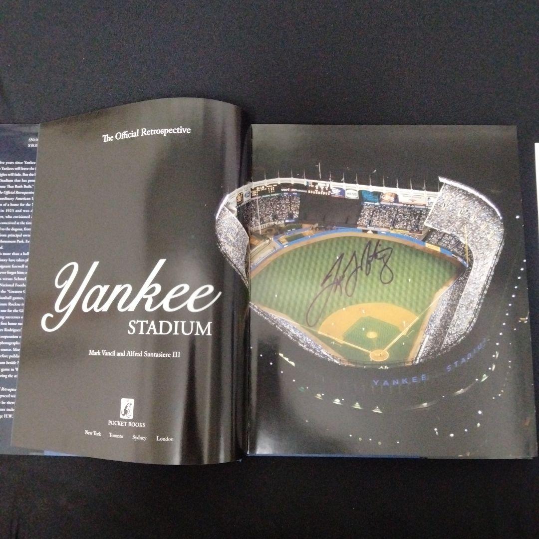 ティノ・マルティネス サイン入り ヤンキースタジアム公式回記録