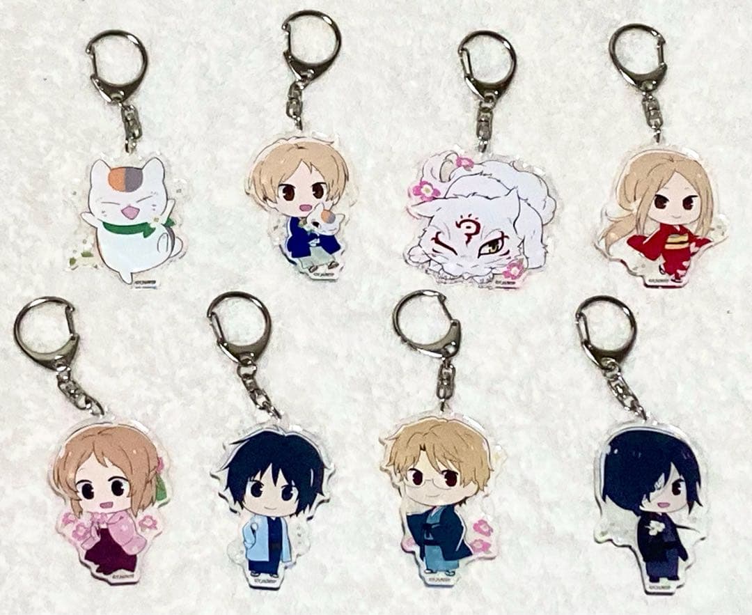 夏目友人帳◇ アクリルキーホルダーコレクション（15周年ミニキャラA）