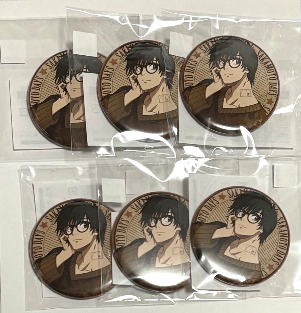 【匿名配送】南雲　缶バッジ　６点セット　まるくじ　vintage style