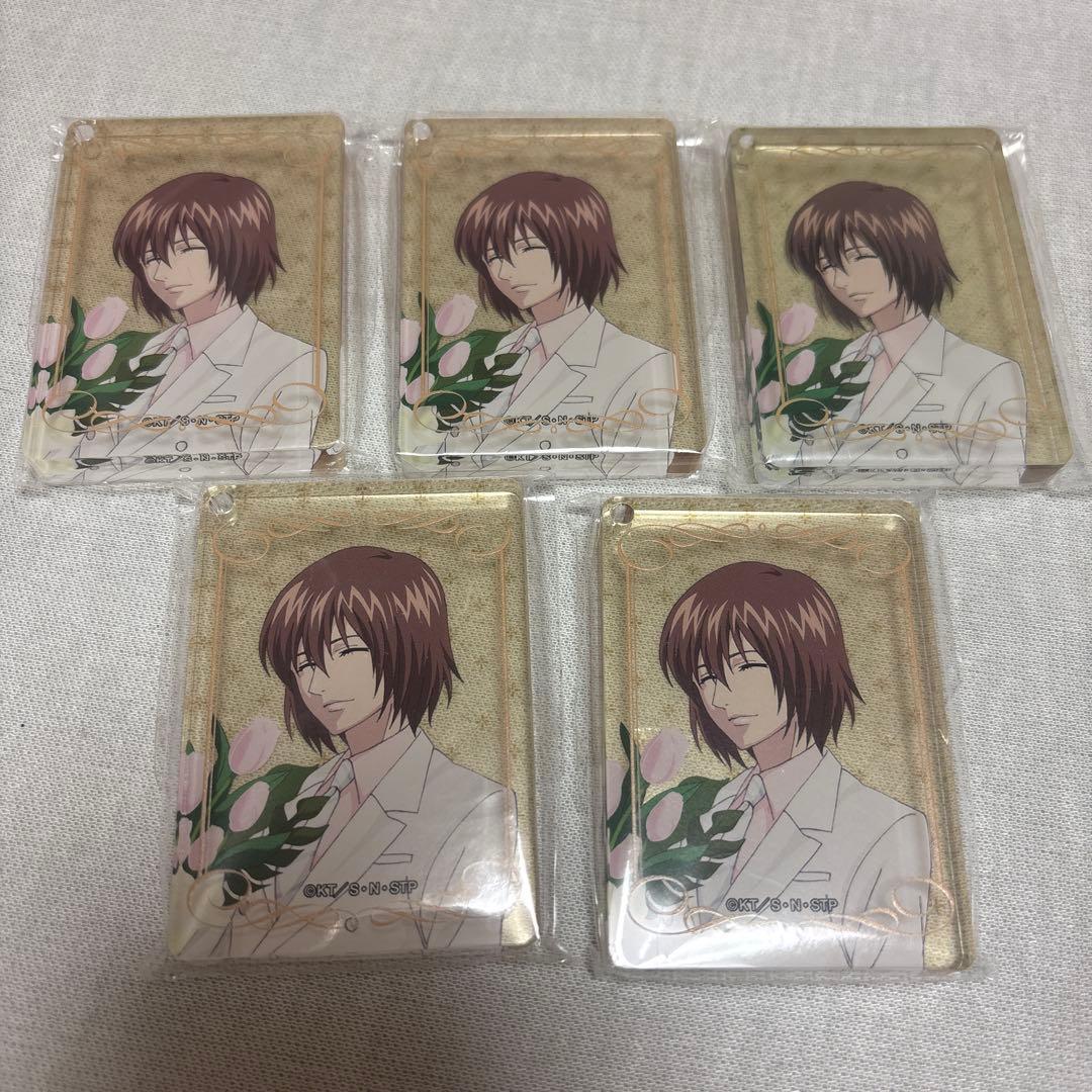 テニスの王子様 テニプリスト スクエアアクリルキーホルダー 不二周助