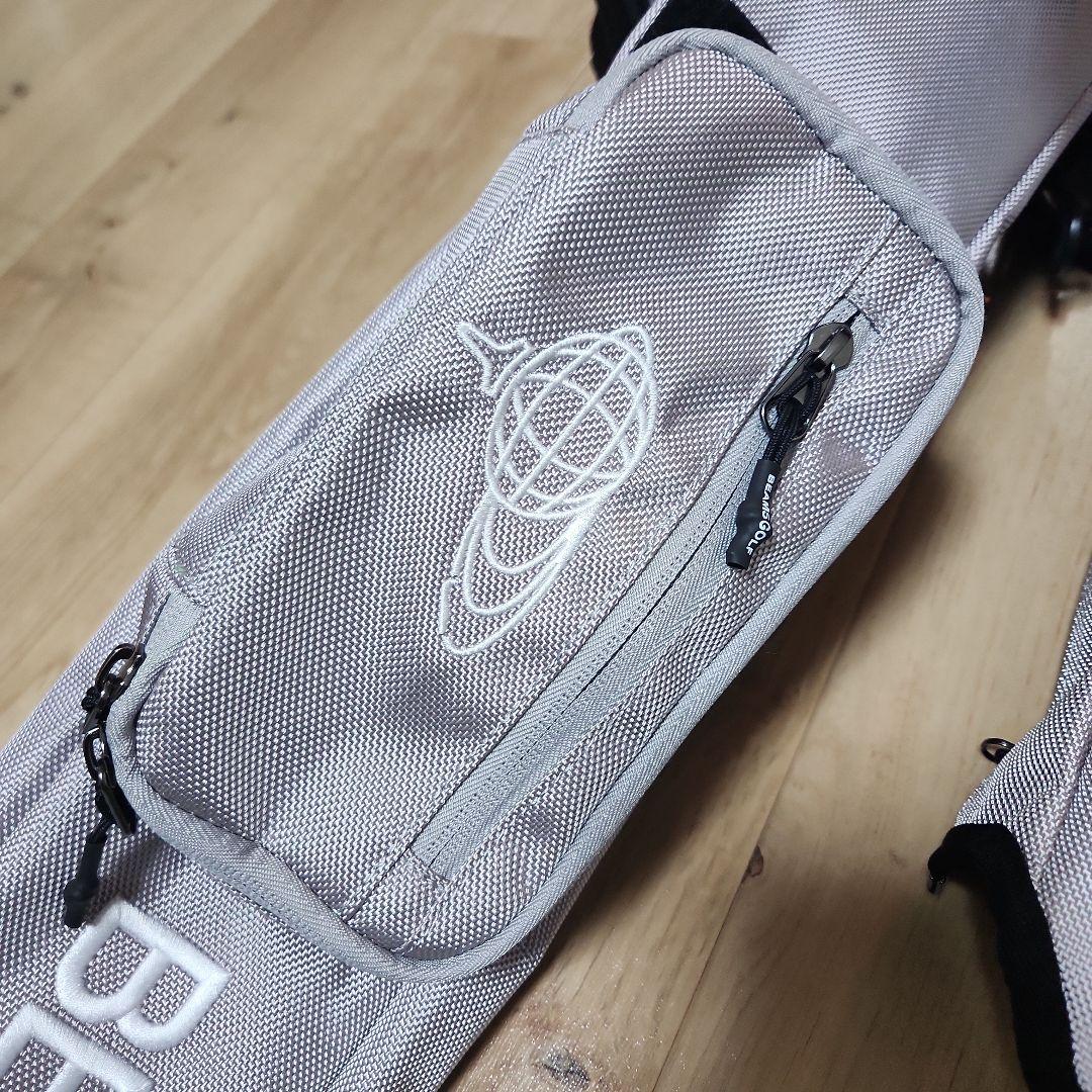 値下げしました！/BEAMS GOLF ビームスゴルフ /セルフバッグ/グレー