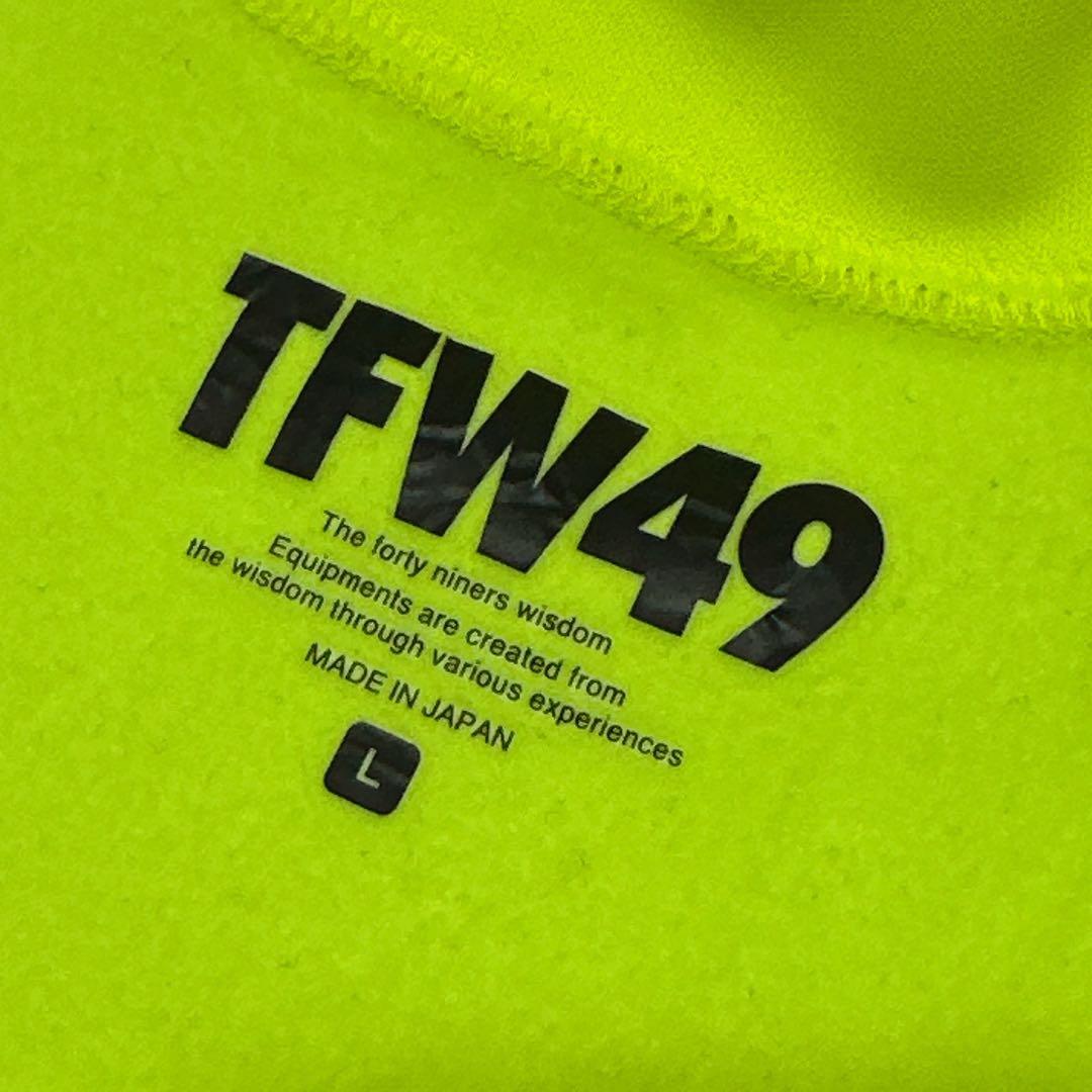 TFW49 モックネック 長袖 裏起毛トップス L ゴルフウェア