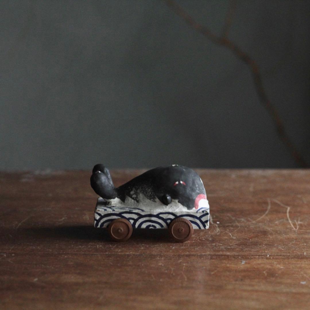 鯨の潮吹き 長崎くんち 郷土玩具 郷土人形 古道具 アンティーク 中善作