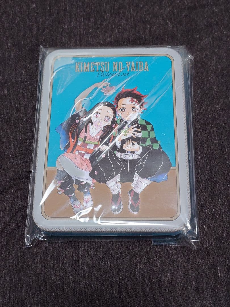 鬼滅の刃　原画展　缶入りポストカードセット