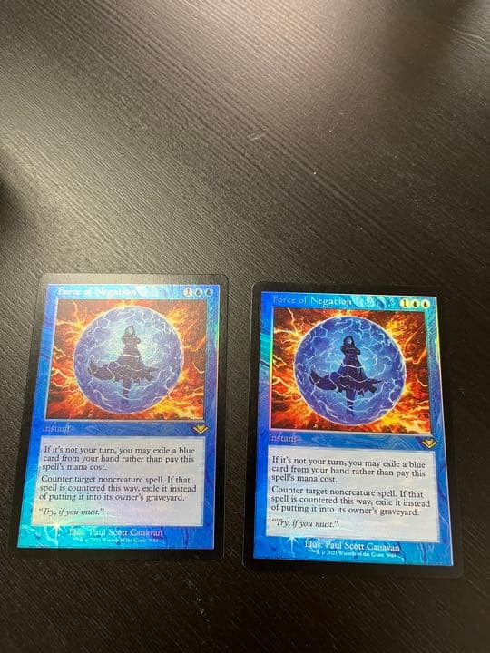 mtg 否定の力　旧枠foil 2枚セット