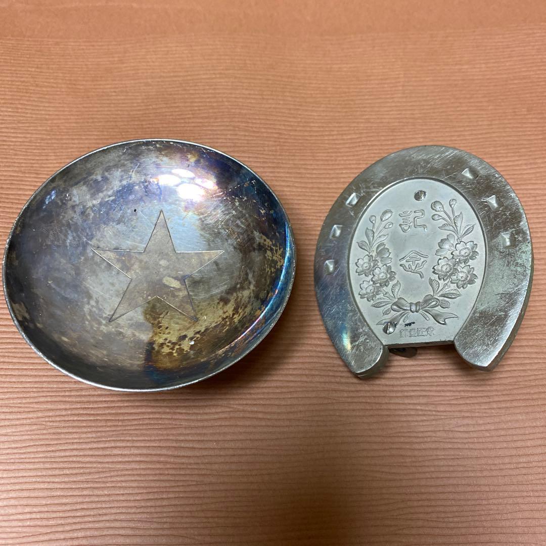第一次世界大戦　征独記念　純銀盃　満洲事変　記念置物