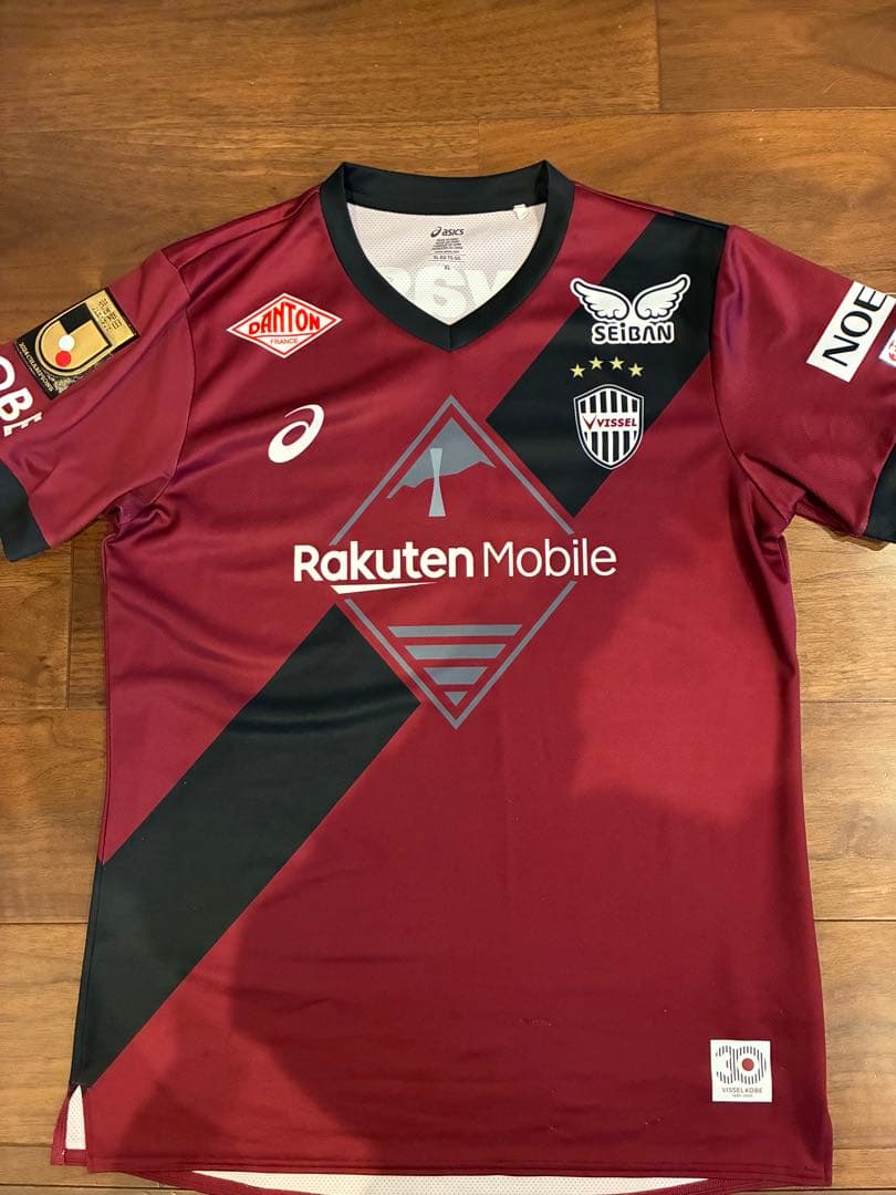 ヴィッセル神戸 25シーズンホームレプリカユニフォーム　大迫　サイズXL