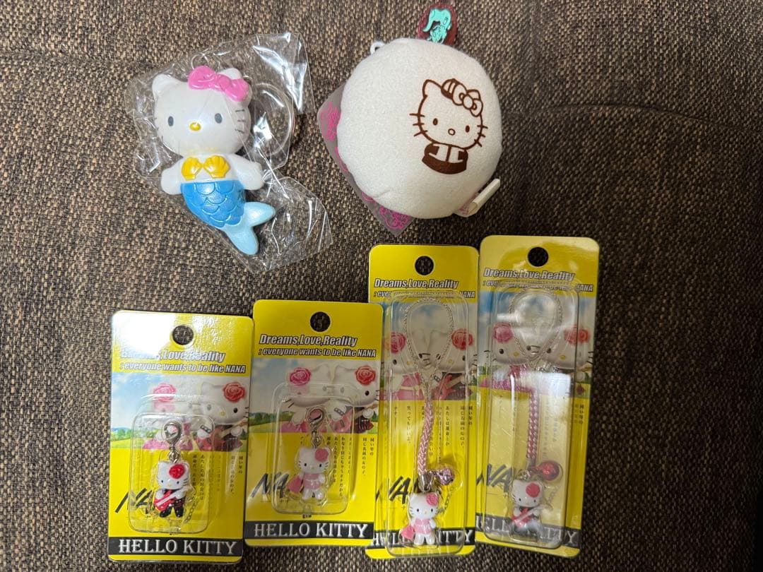 ハローキティ NANA マーメイドストラップ 6個セット