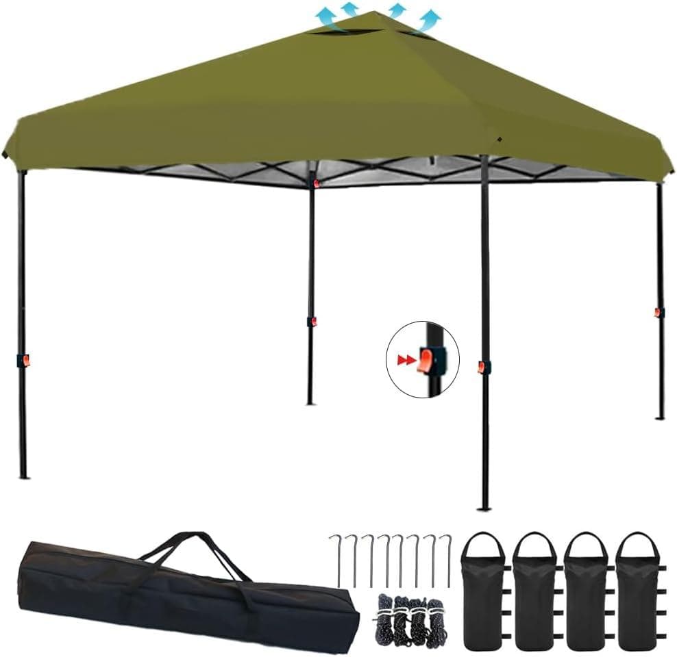 タープテント軽量 ワンタッチテント シェード インスタントバイザーシェード