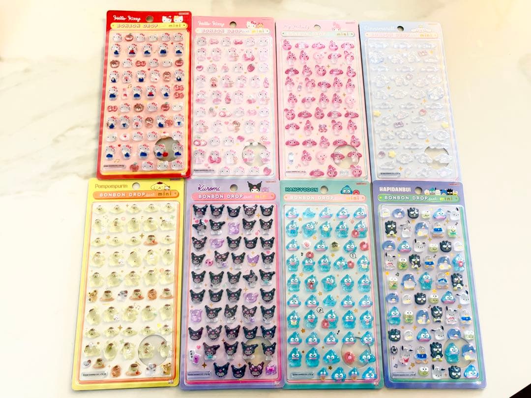 【正規品】サンリオミニ8種コンプ　ボンボンドロップ