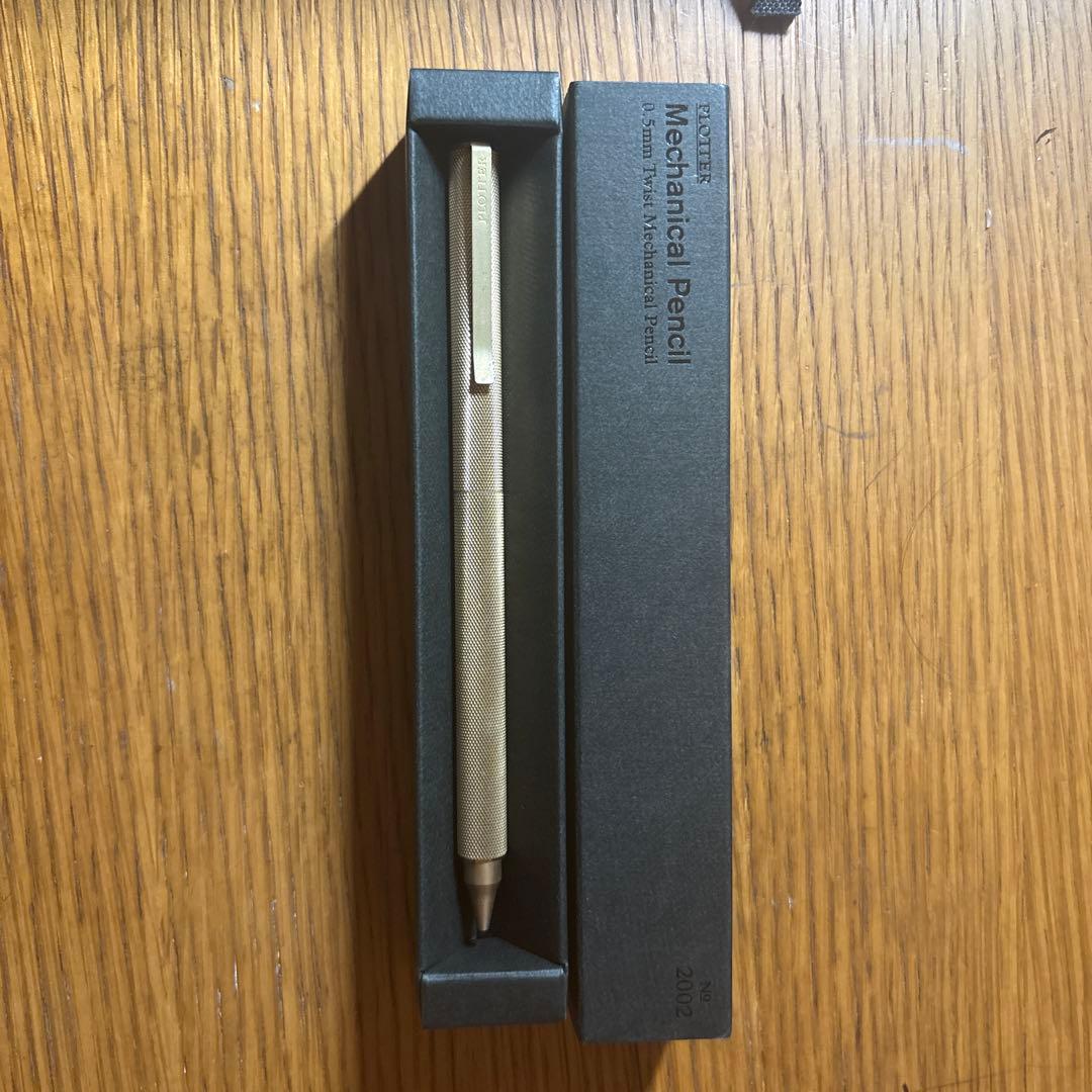 最終値下げ　PROTTER　メカニカルペンシル　2002　ゴールド　廃盤　廃番