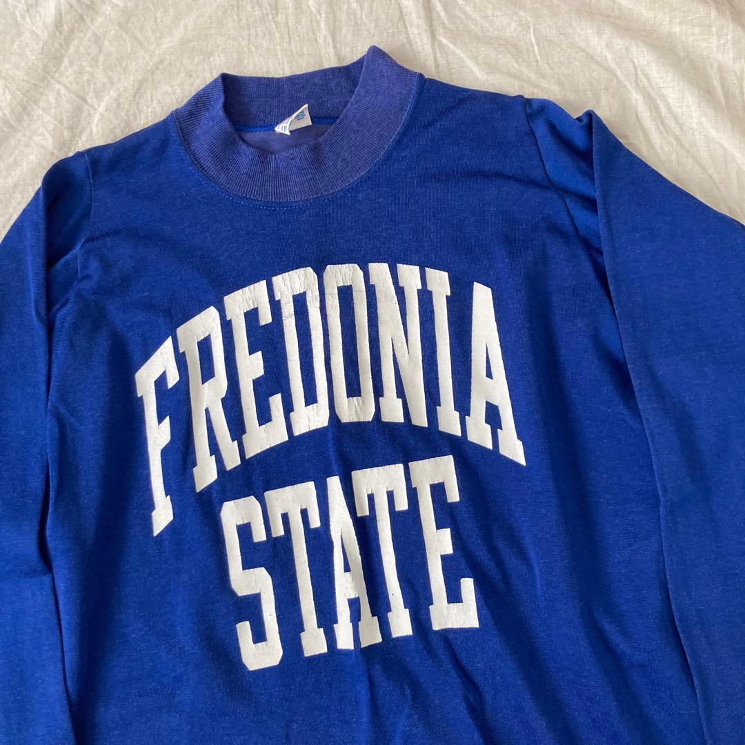 70s チャンピオン フットボールシャツ 割りと美品 ブルー 青 ビンテージ