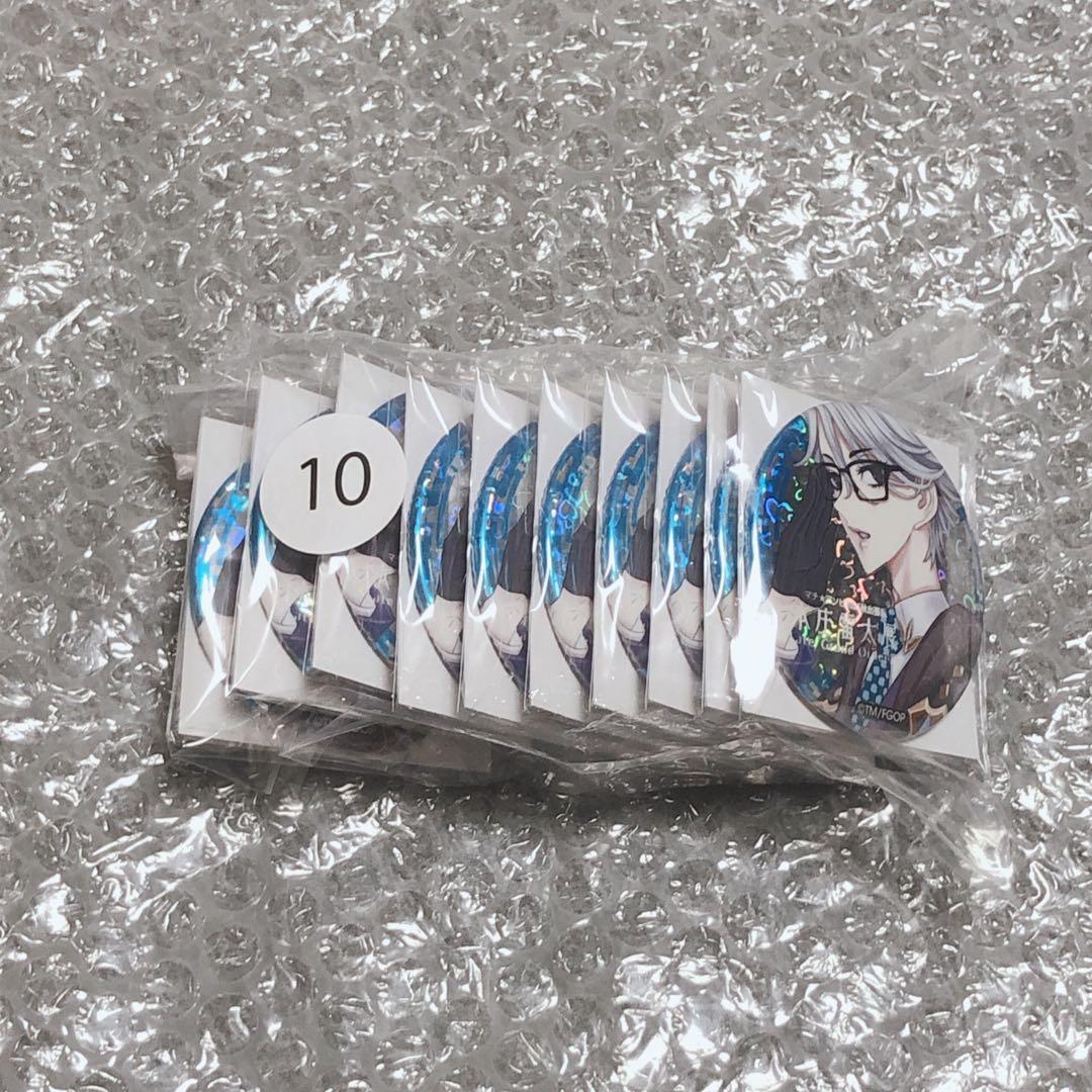 Fate FGO 本庄雷太展　マチアソビ出展品　モリアーティ　ルーラー　缶バッジ