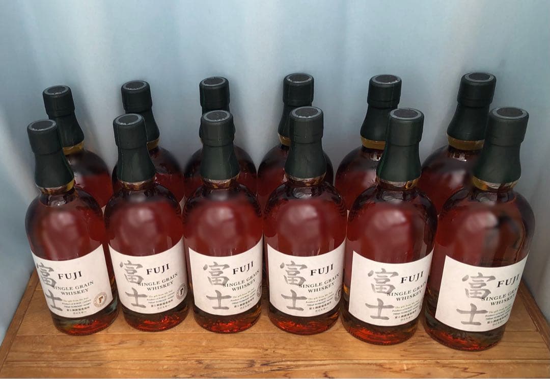 富士 シングル グレーン ウイスキー 12本セット