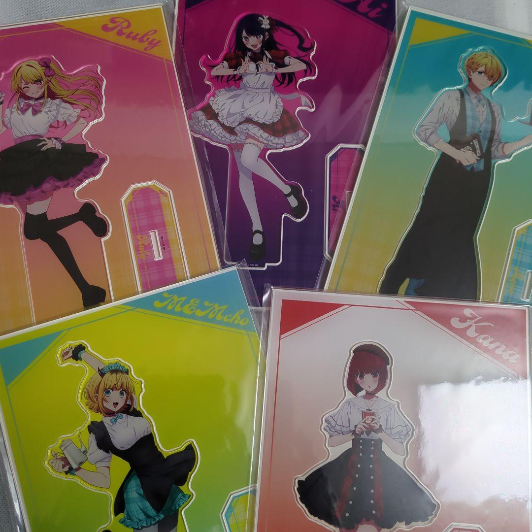 推しの子　星野アイ　アクア　ルビー　有馬かな　MEMちよ ビッグアクリルスタンド