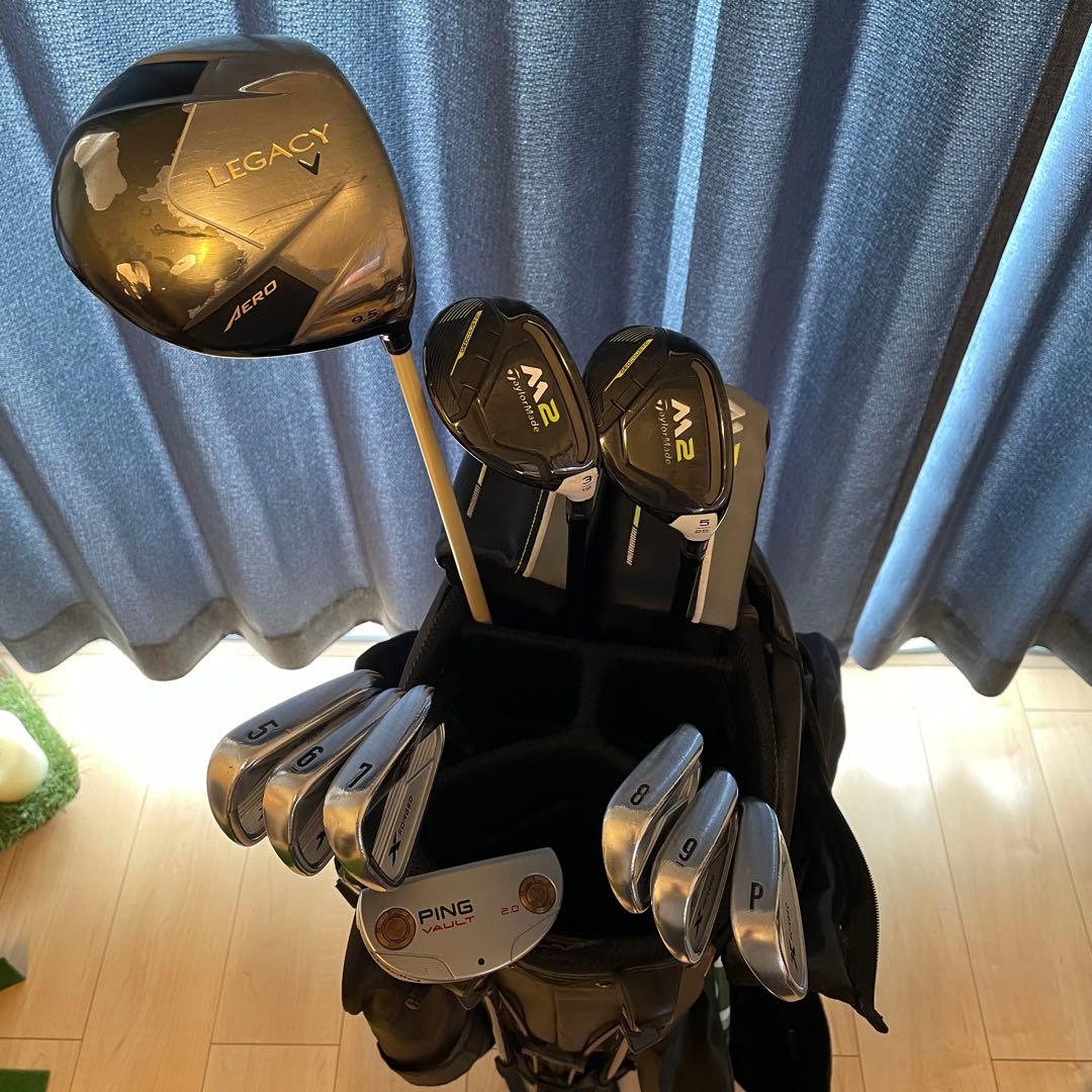⭐︎良品⭐︎ ゴルフクラブセット、レガシー、M2、Xフォージド、ヴォルト2.0