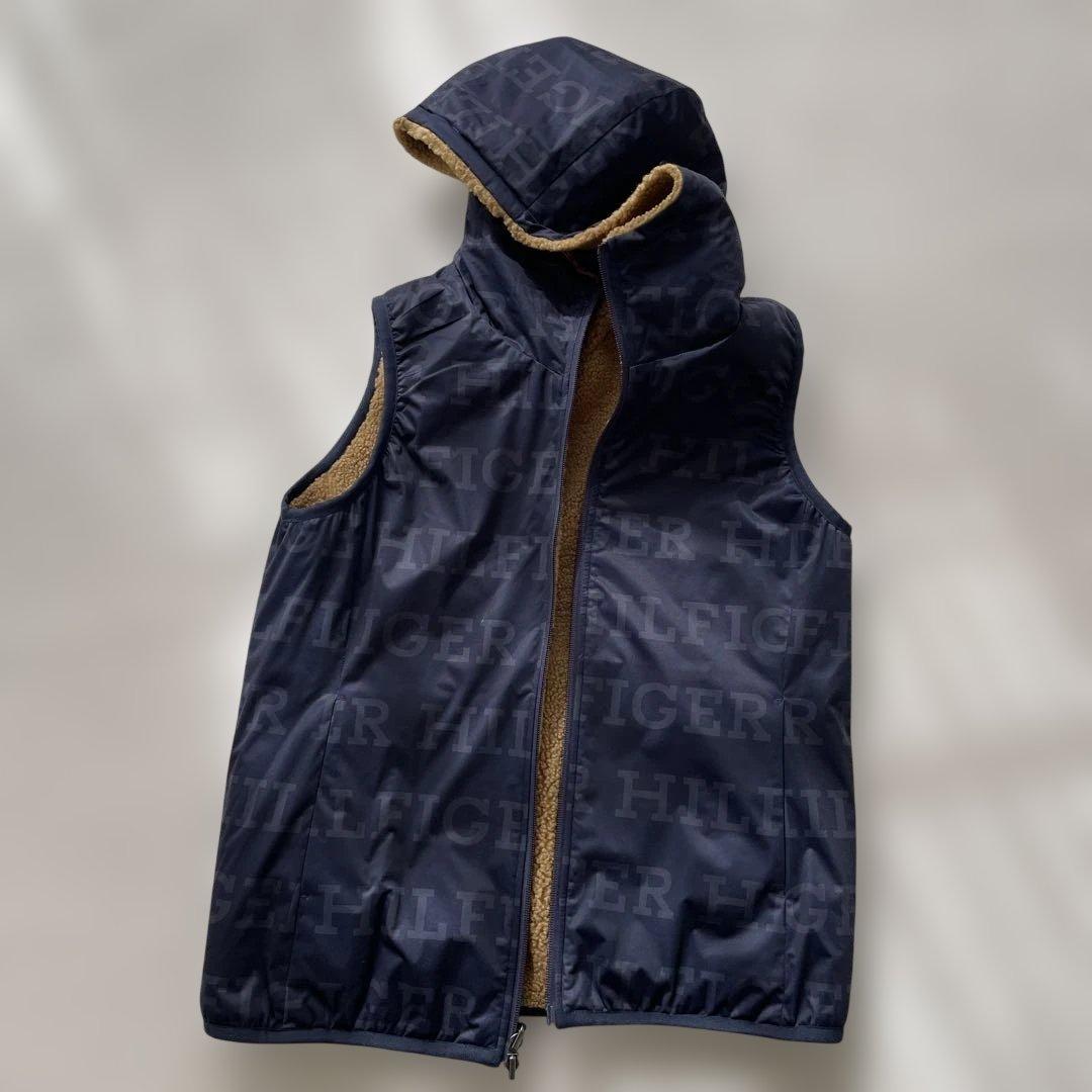 トミーフィルフィガー　ゴルフ　リバーシブル　ベスト