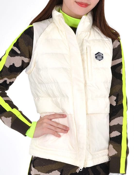 ジャックバニー by パーリーゲイツ　2WAYマジックダウンライトブルゾン