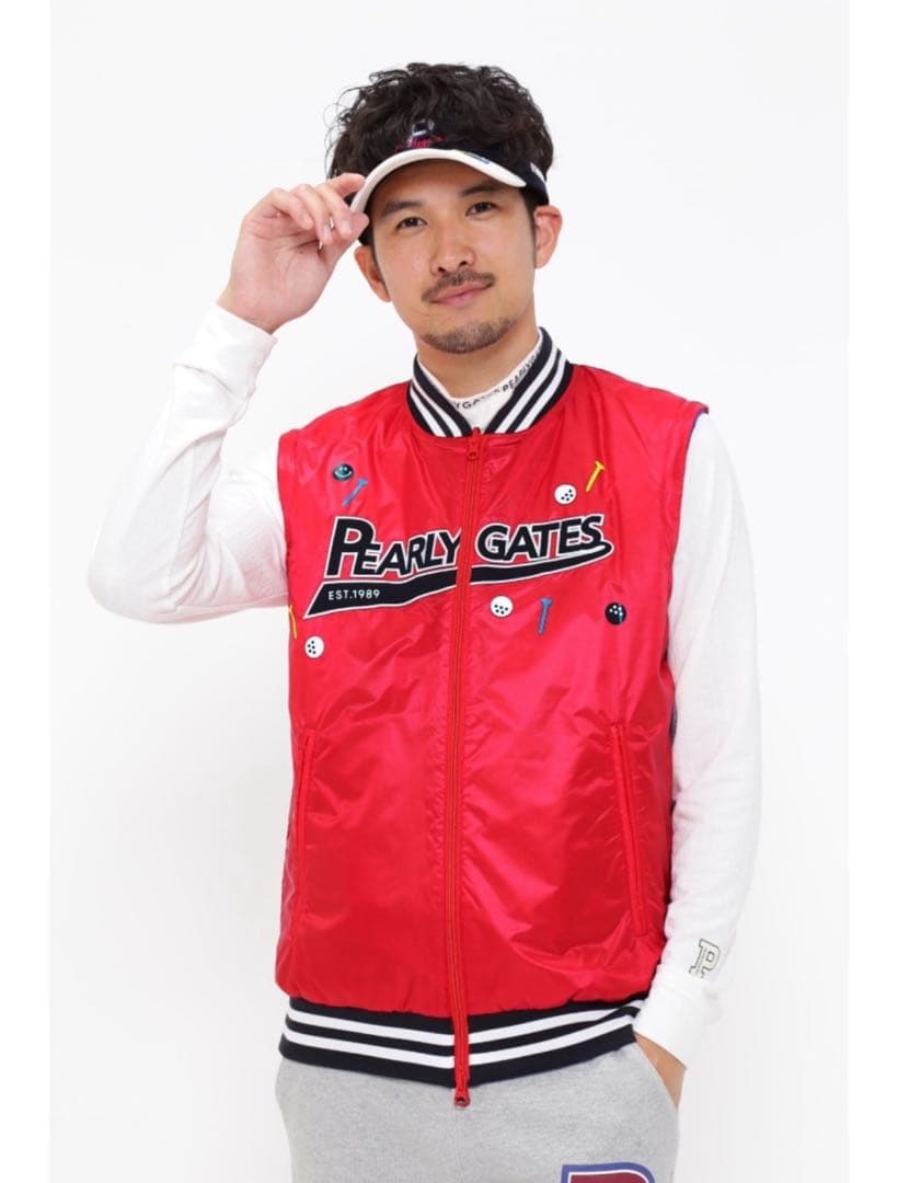 新品未使用 パーリーゲイツ チェック柄ブルゾン4121103 サイズ4