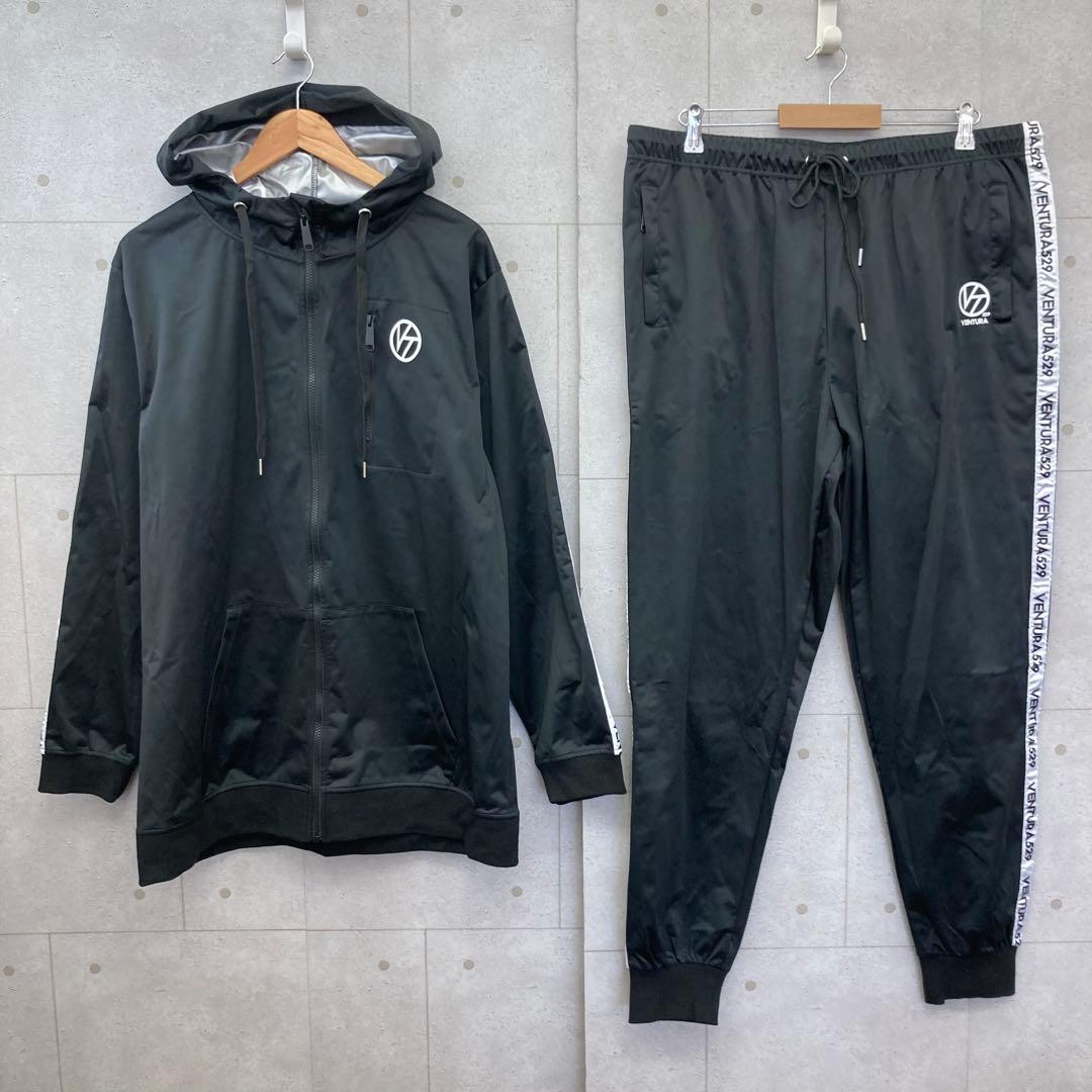 VENTURA 529 K-1 武尊 サウナスーツ 上下セットアップ 3XL 黒