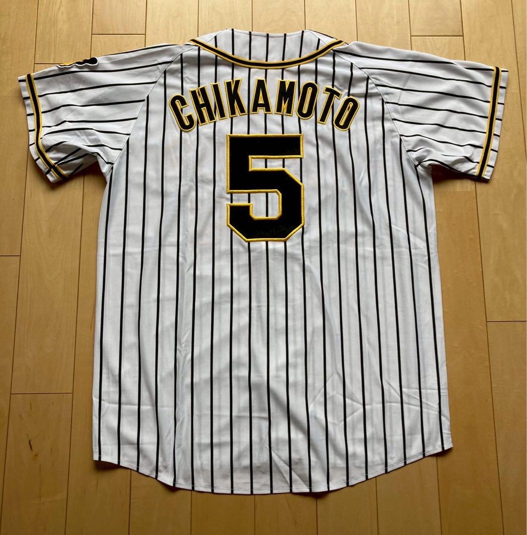 ①阪神タイガース　近本光司選手　旧ホーム　ユニフォーム　Oサイズ　#５