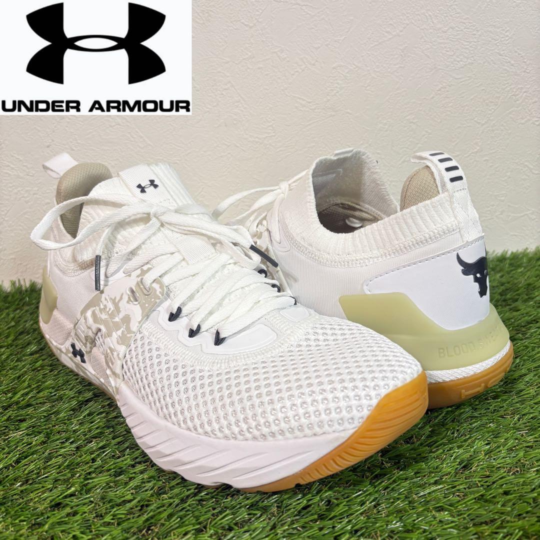 【UNDER ARMOUR】美品プロジェクトロック　トレーニングシューズ
