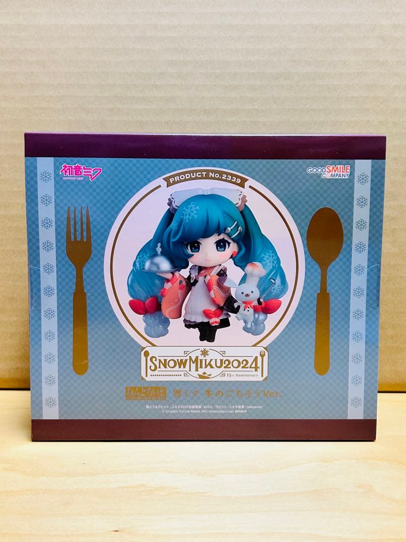 【未開封】　ねんどろいど 雪ミク 冬のごちそう　ワンダーフェスティバル 2024