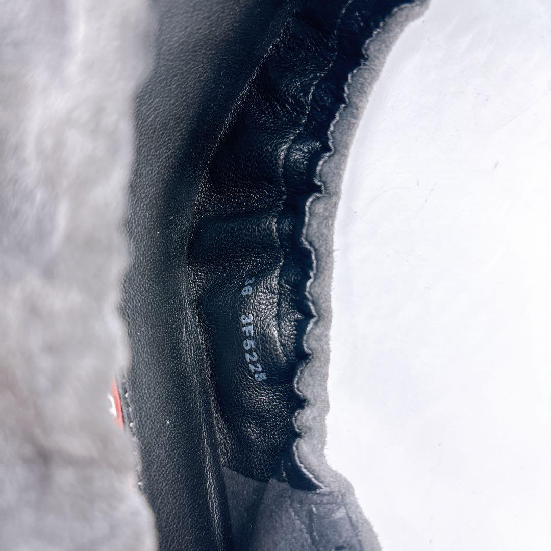 PRADA SPORT F5228 スエード リボン バレエ シューズ 36