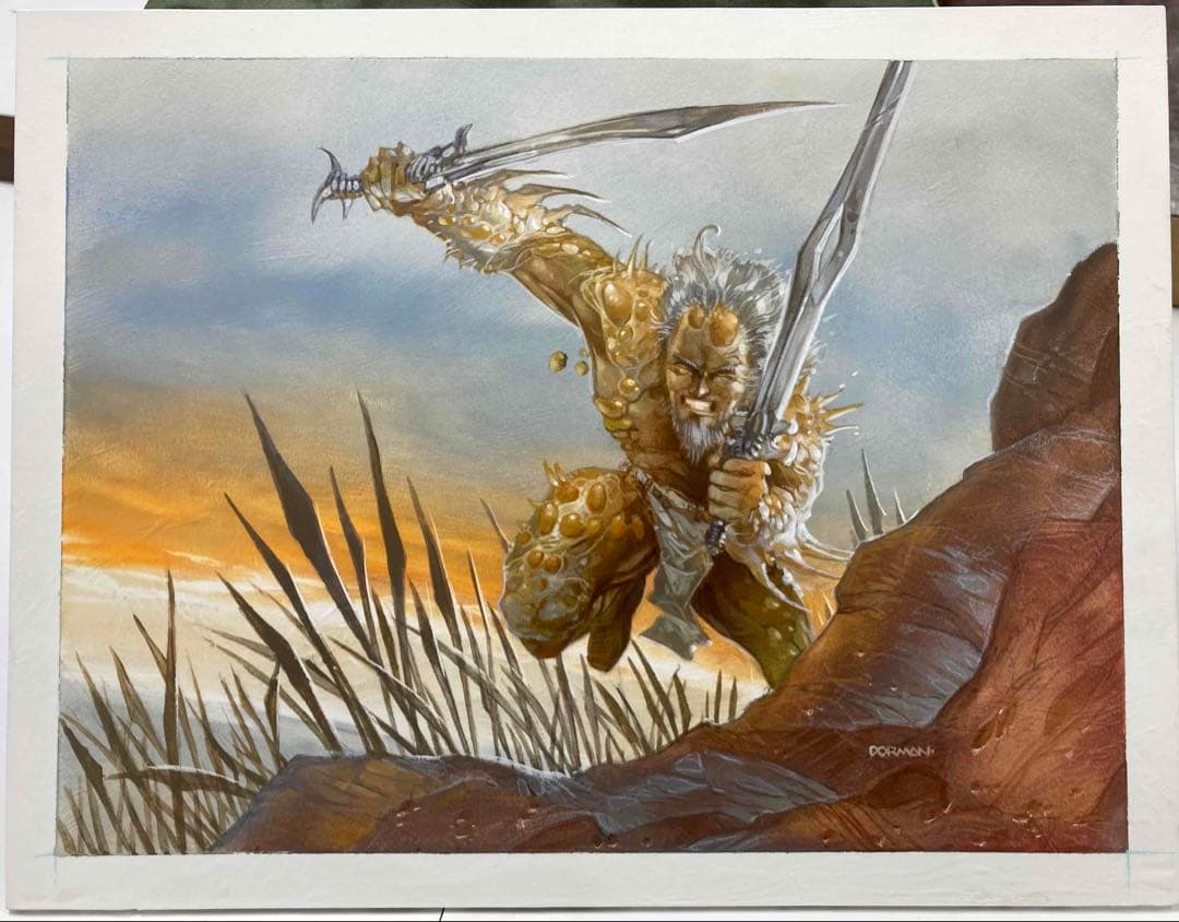 MTG原画『オーリオックの刃番』