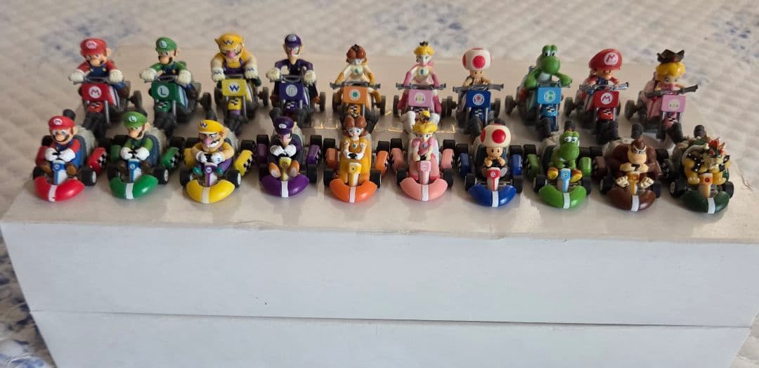 マリオカート プルバックカー 10種類10種類の コンプリート