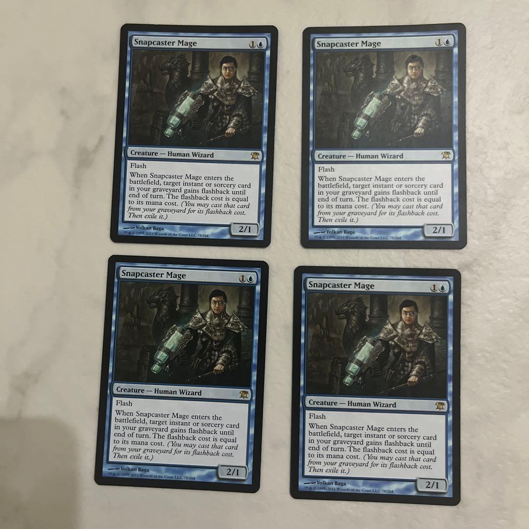 MTG 瞬唱の魔道士　英語　4枚