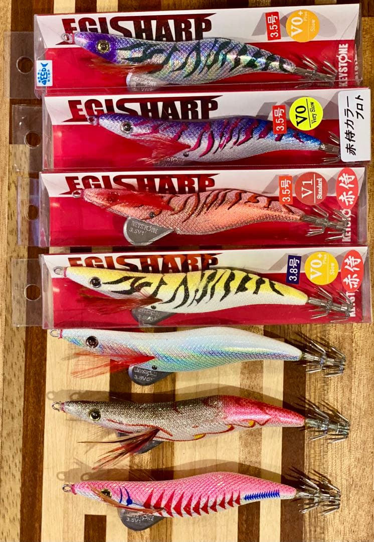 ※puk キーストン限定品＆プロトエギ 3.5号・3.8号セット