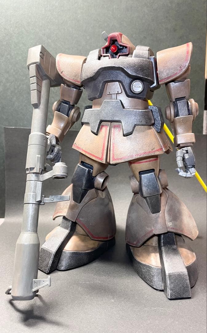 ドム　塗装済完成品　ガンプラ 全塗装　ガンプラ完成品　ドムトロピカル