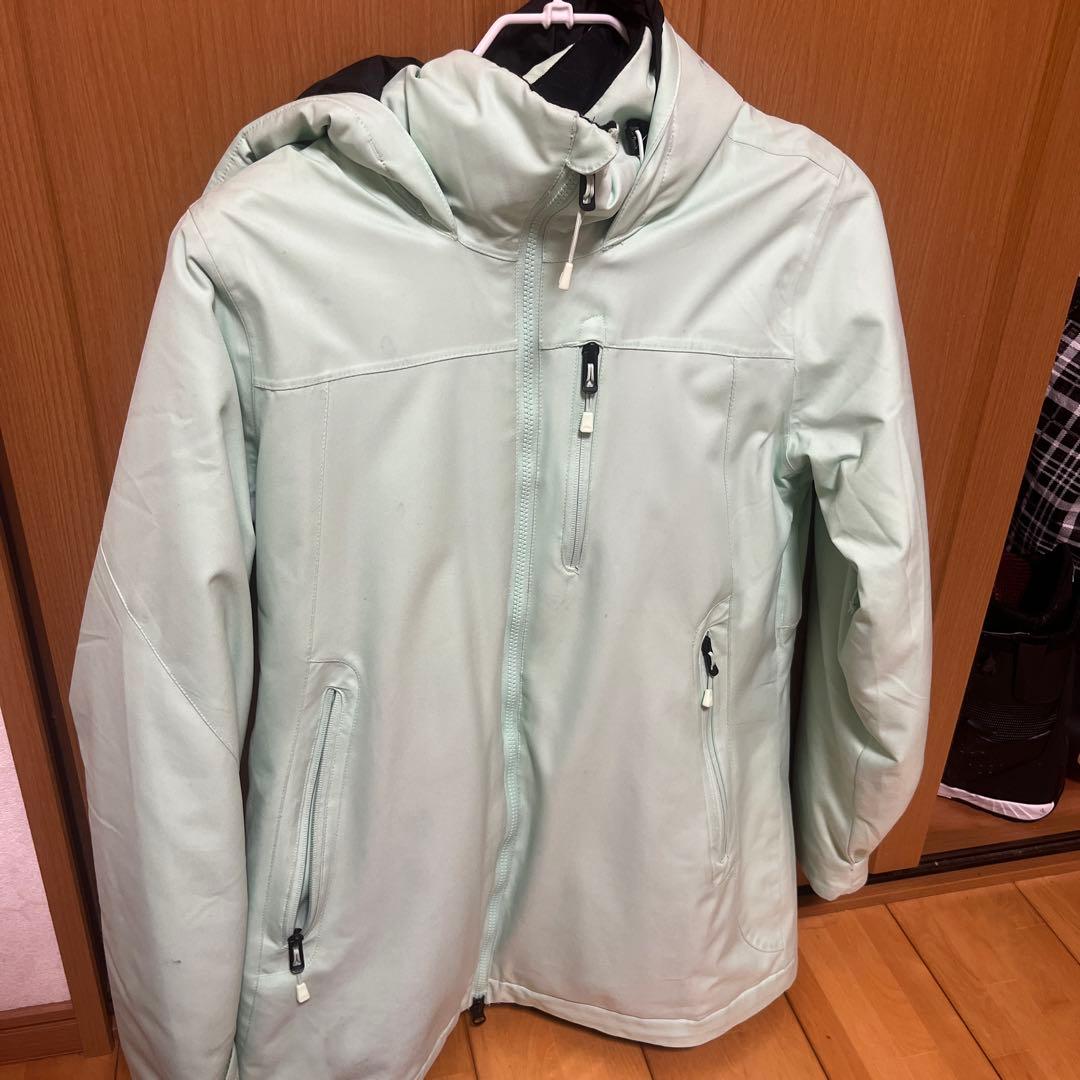 Burton フード付きスノーボードウェア ミントグリーン